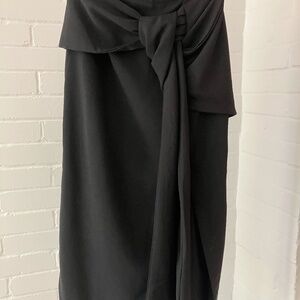 SNDYS High Waisted Black Skirt - Size S